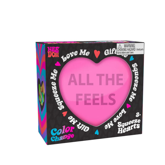 NeeDoh Color Change Squeeze Heart - US 8722