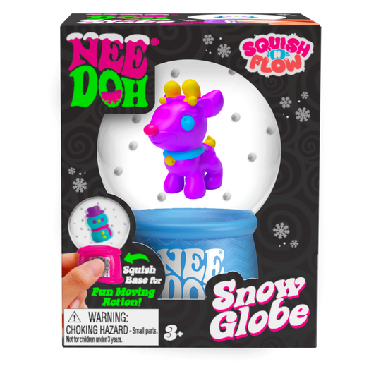 NeeDoh Squish N Flow Snow Globe - US 3086