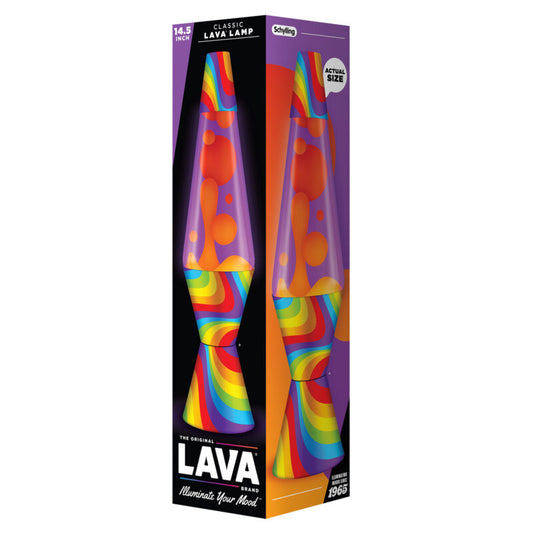 14.5″ Lava Lamp Flowing Color Bands - US 7200