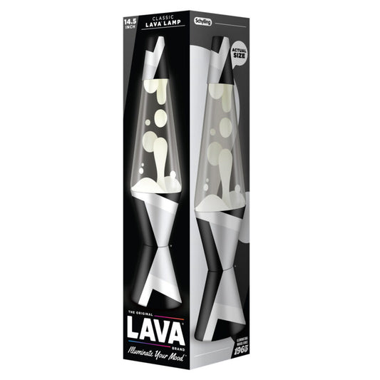 14.5″ Lava Lamp Polygonal White Tone - US 3539