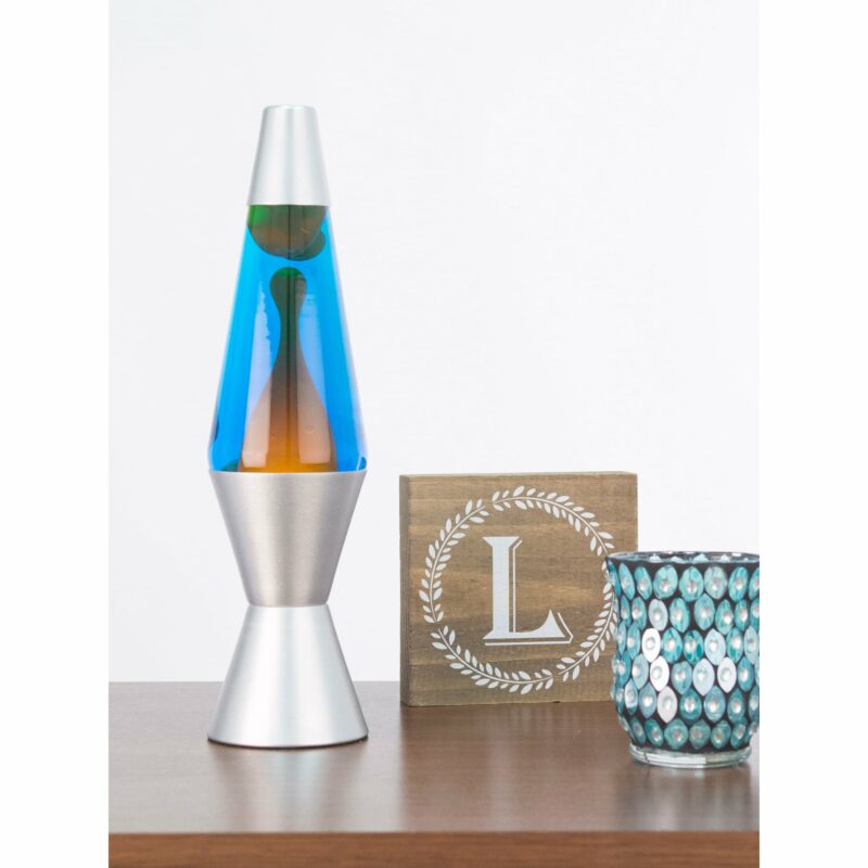 14.5” LAVA Lamp – Orange/Blue/Silver - US 2201