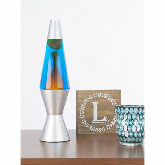 14.5” LAVA Lamp – Orange/Blue/Silver - US 2201