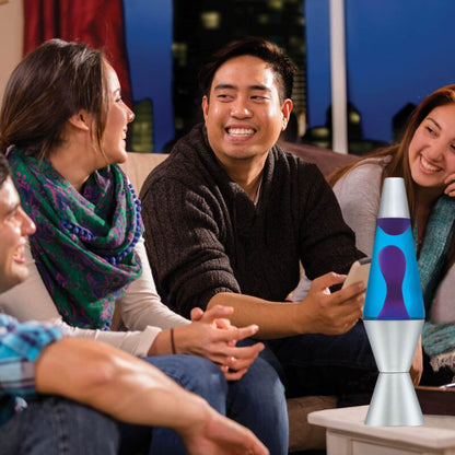 14.5″ LAVA Lamp – Purple/Blue/Silver - US 5612