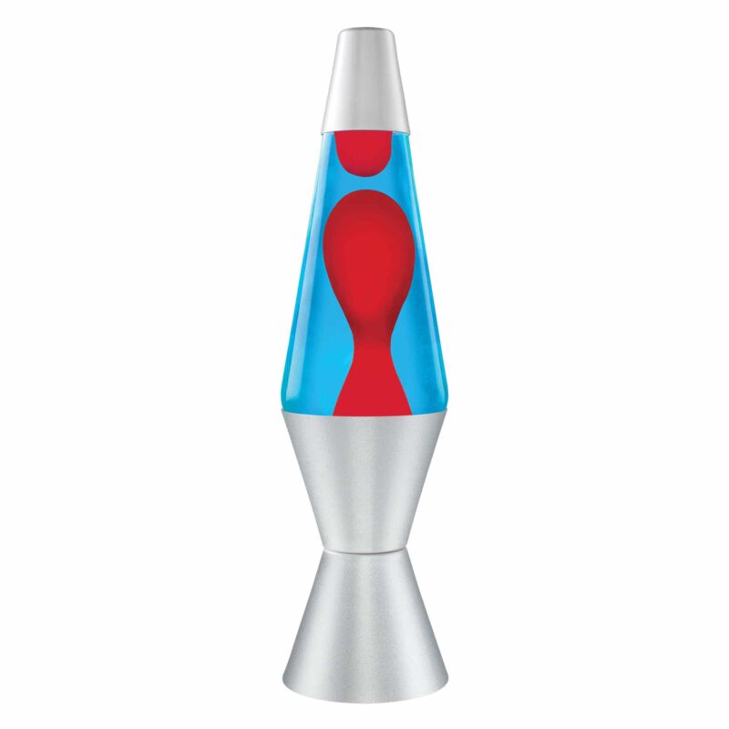 14.5″ LAVA Lamp – Red/Blue/Silver - US 4181