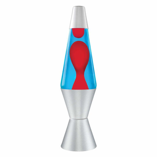 14.5″ LAVA Lamp – Red/Blue/Silver - US 4181
