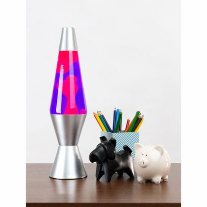 14.5” LAVA Lamp – Pink/Purple/Silver - US 5578