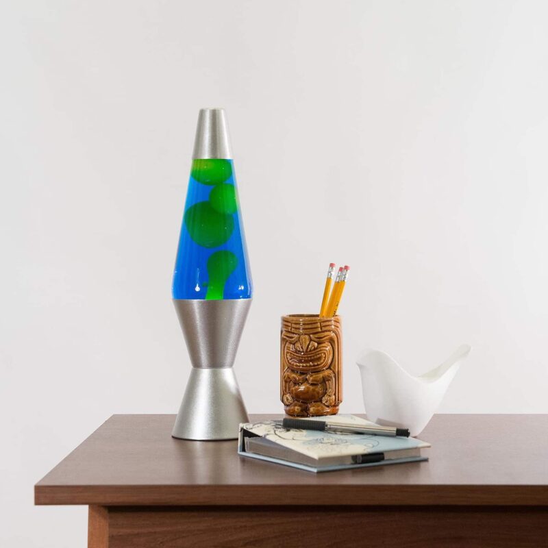 14.5” LAVA Lamp – Yellow/Blue/Silver - US 6320
