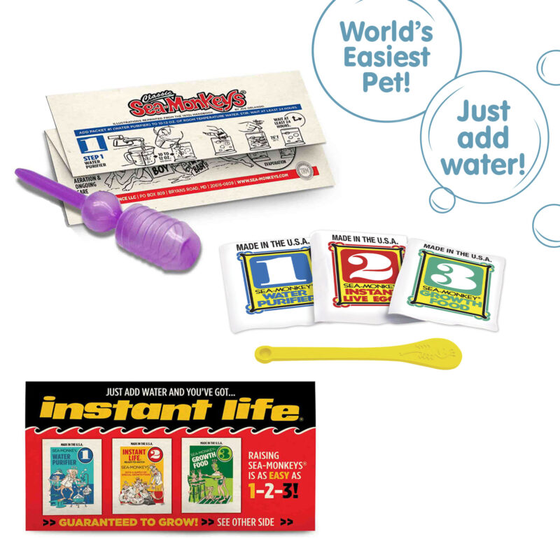Sea-Monkeys Retro Instant Life - US 1136