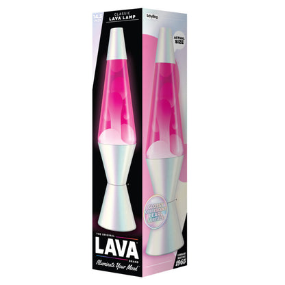 14.5″ Lava Lamp Opalescent Pearl - US 1385