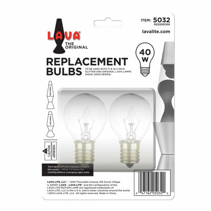 40W LAVA Lamp Light Bulb A15 - US 3616