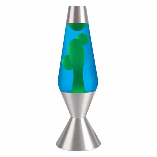 16.3″ LAVA Lamp – Yellow/Blue/Silver - US 5098