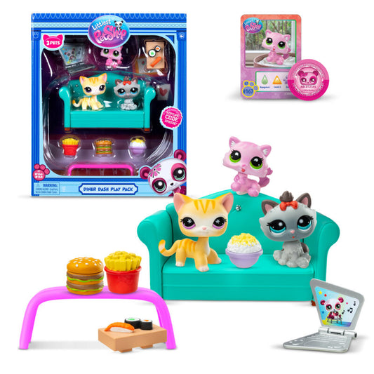 Littlest Pet Shop Diner Dash Play Pack - US 8016