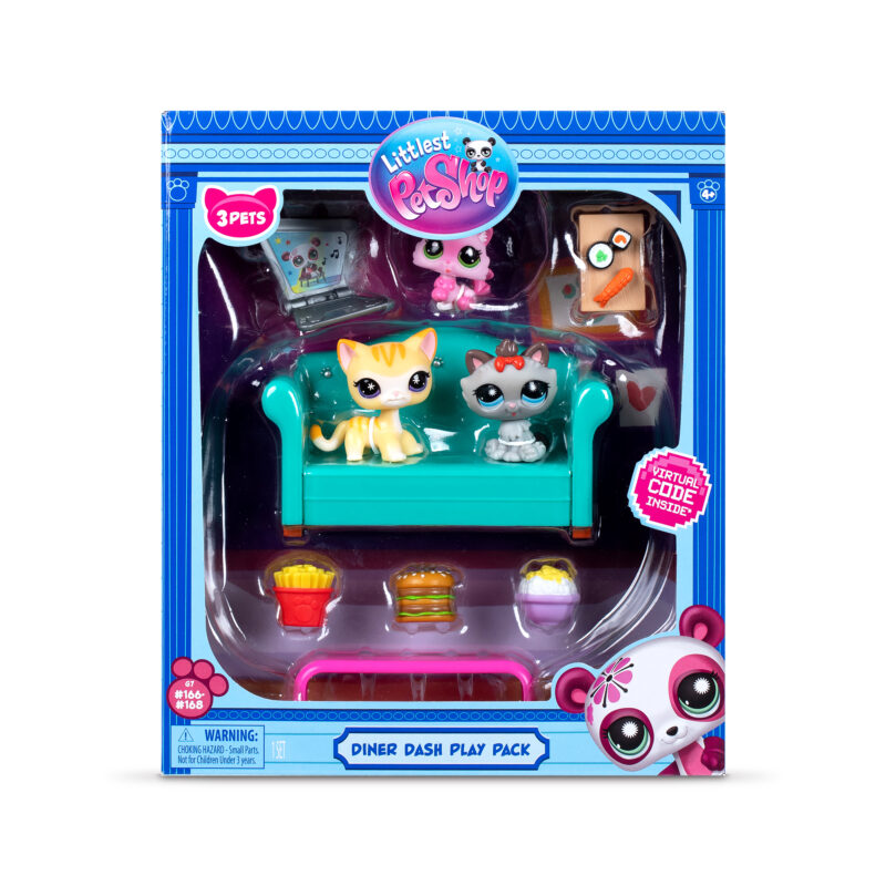 Littlest Pet Shop Diner Dash Play Pack - US 8016