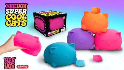 Super NeeDoh Cool Cats - US 1663