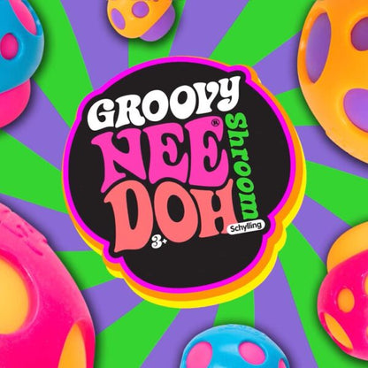 NeeDoh Groovy Shroom - US 1977
