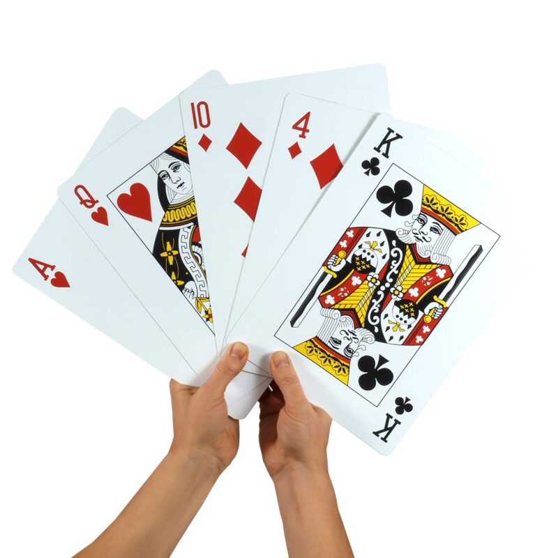 Jumbo Playing Cards - US 6033