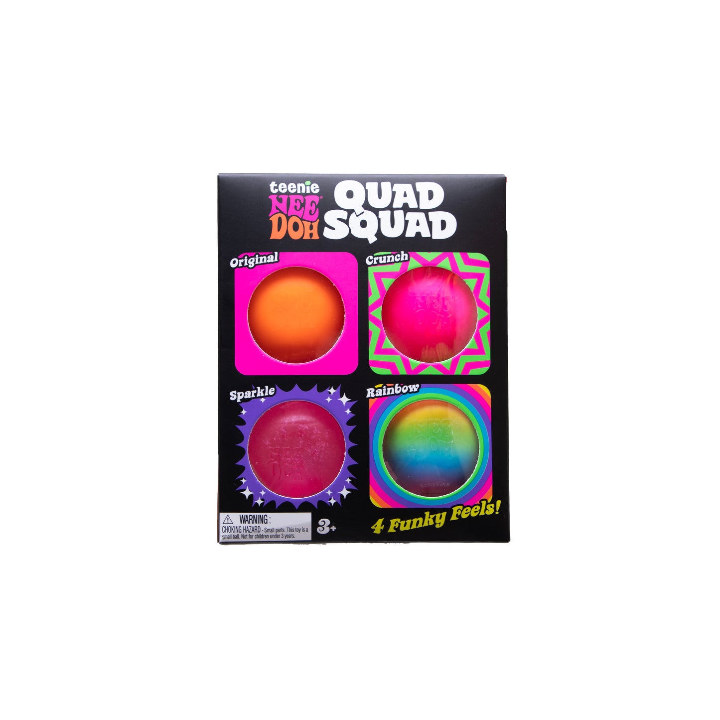 Teenie NeeDoh® Quad Squad Multipack - US 8782