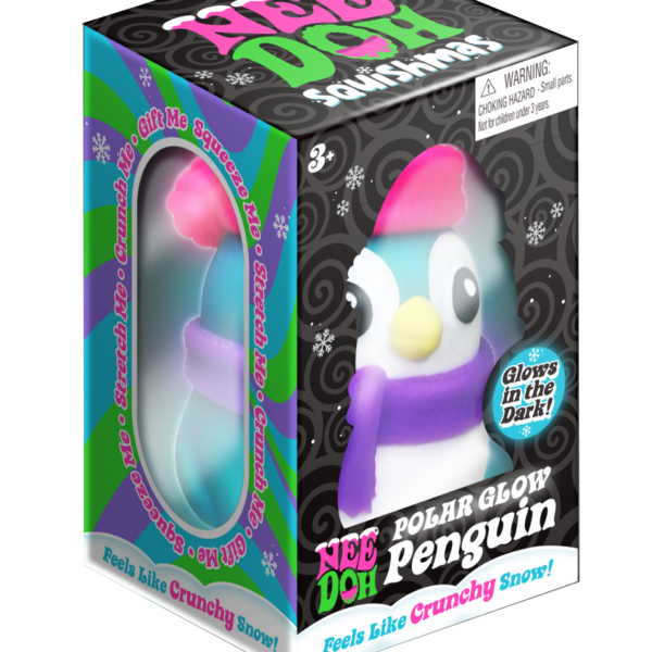 NeeDoh Polar Glow Penguin - US 7918