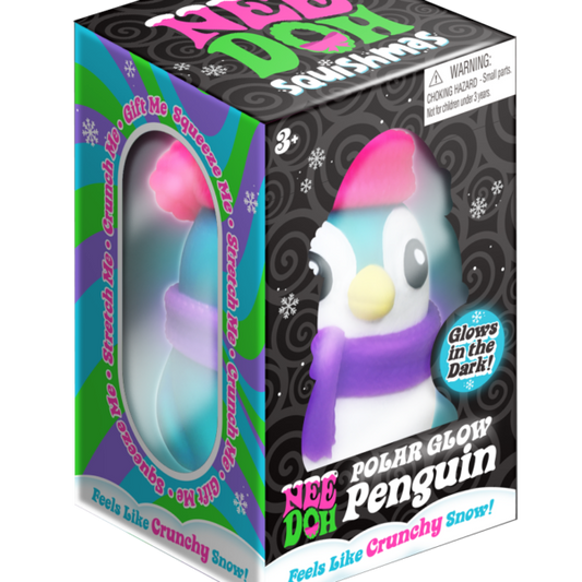 NeeDoh Polar Glow Penguin - US 7918