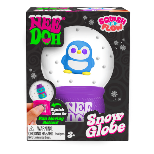 NeeDoh Squish N Flow Snow Globe - US 3086