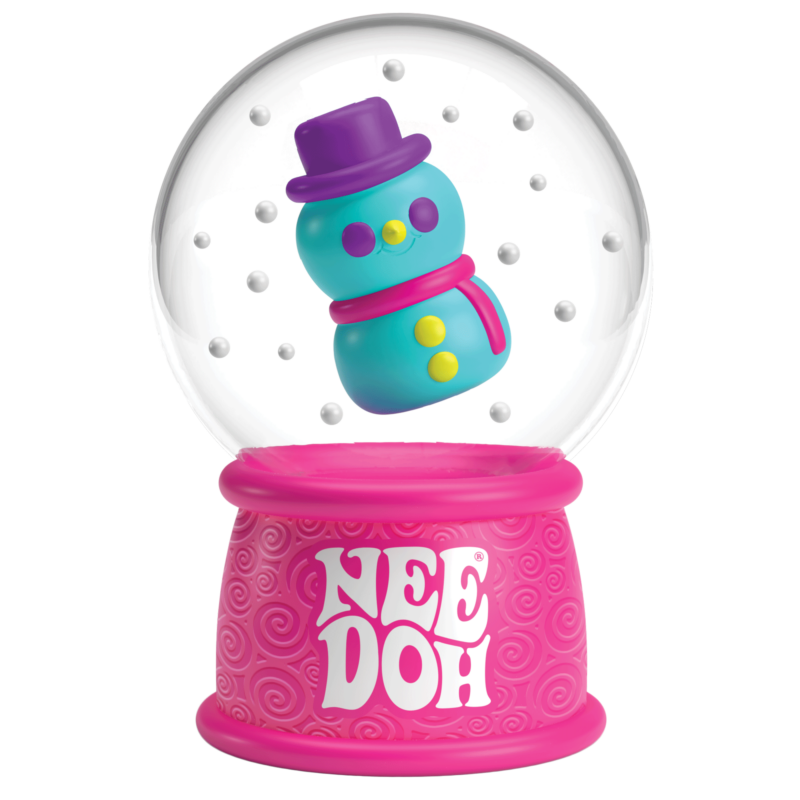 NeeDoh Squish N Flow Snow Globe - US 3086