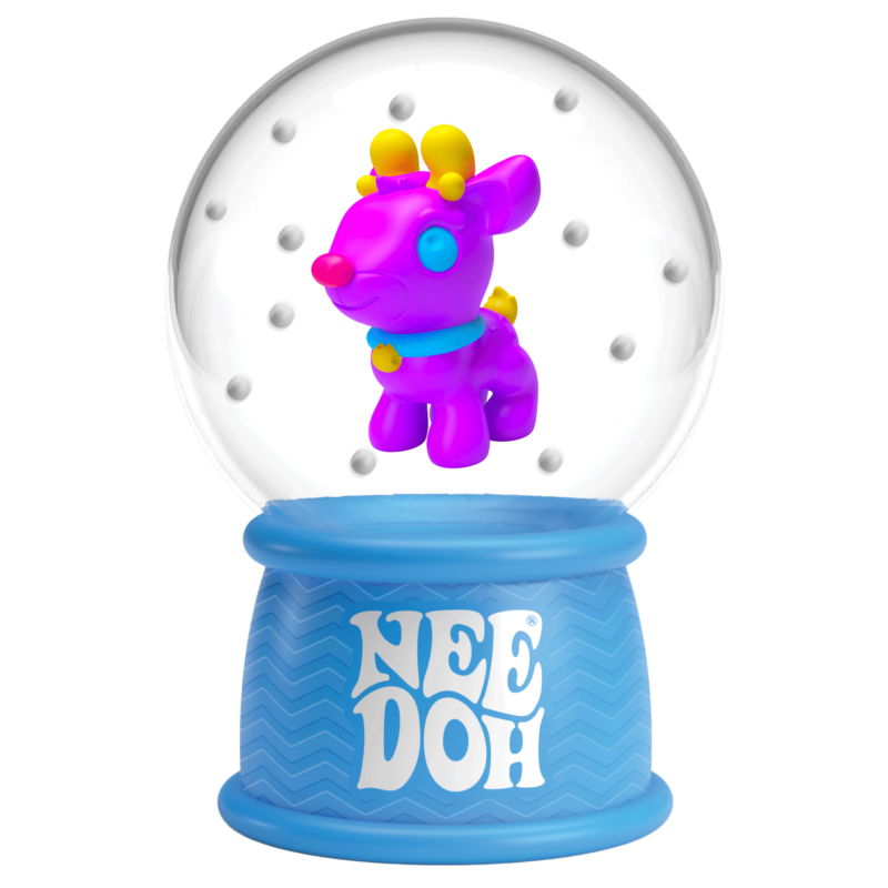 NeeDoh Squish N Flow Snow Globe - US 3086