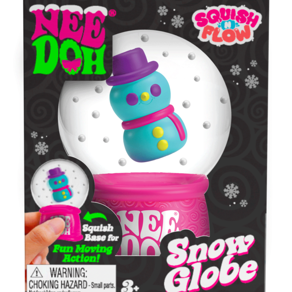 NeeDoh Squish N Flow Snow Globe - US 3086