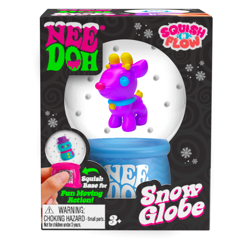 NeeDoh Squish N Flow Snow Globe - US 3086